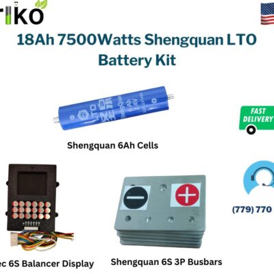 18Ah 7500Watts Shengquan LTO Battery Kit