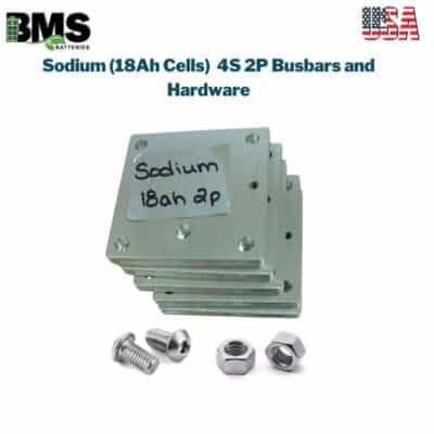 Sodium (18Ah Cells)  4S 2P Busbars and Hardware