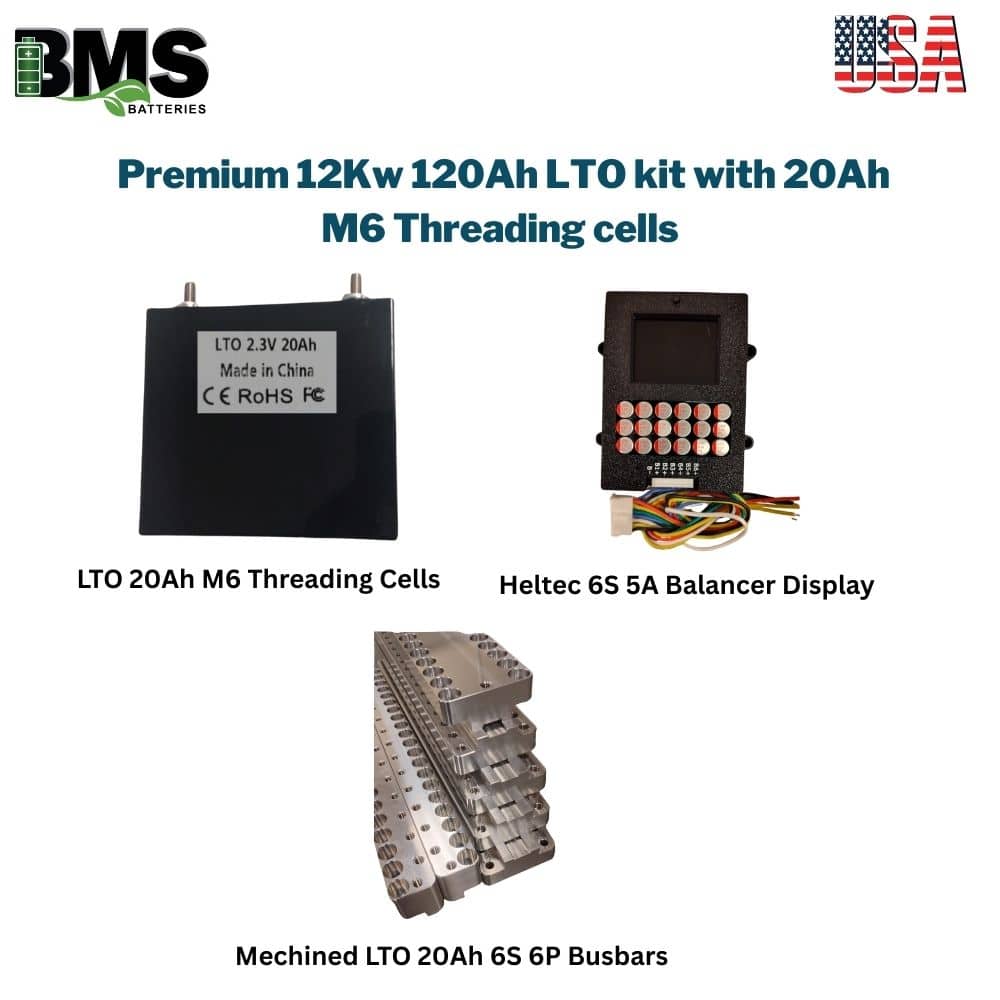 Premium LTO 12KW 120AH Battery Kit
