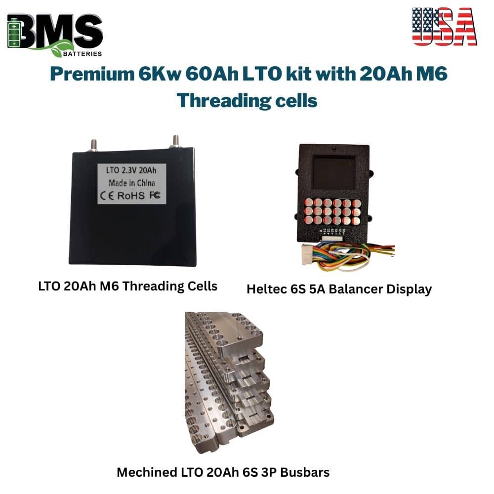 LTO 20Ah M6 Threading Cells